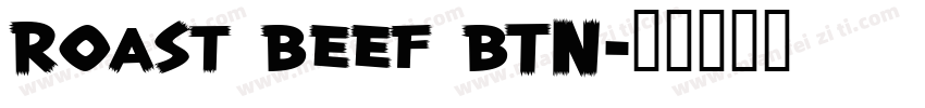 Roast Beef BTN字体转换